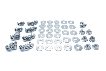 Stage 1 Titanium Hardware Engine Bay Kit - Dodge Charger (2015-2023) - Graveyard Performance