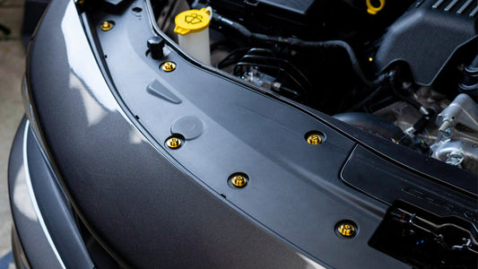 Stage 1 Titanium Hardware Engine Bay Kit - Dodge Charger (2015-2023) - Graveyard Performance