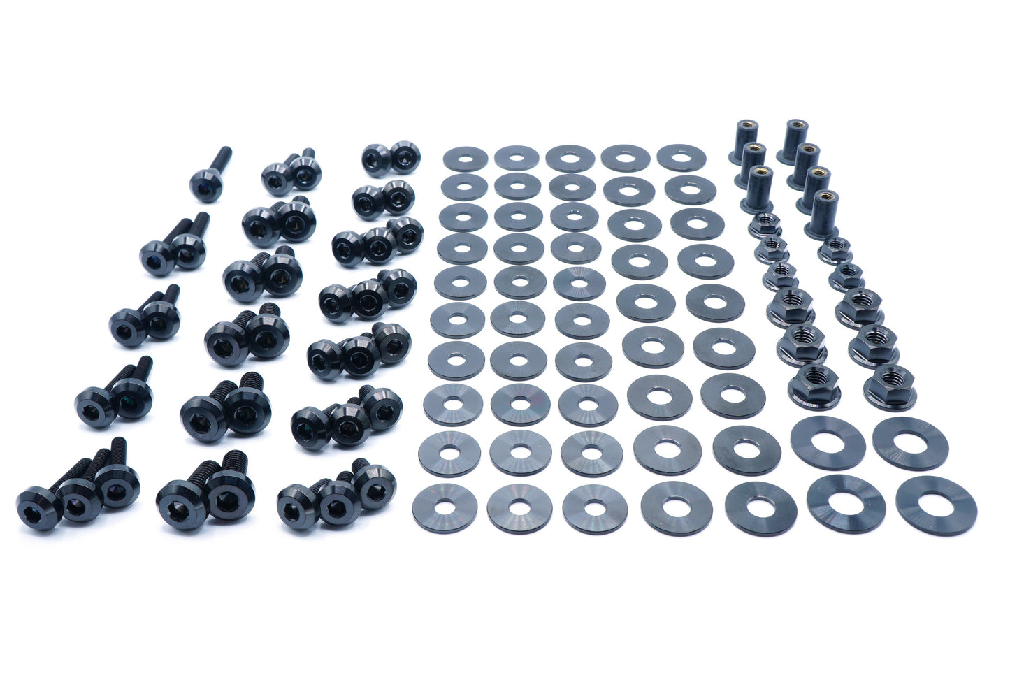 Stage 2 Titanium Hardware Engine Bay Kit - Dodge Charger (2015-2023) - Graveyard Performance