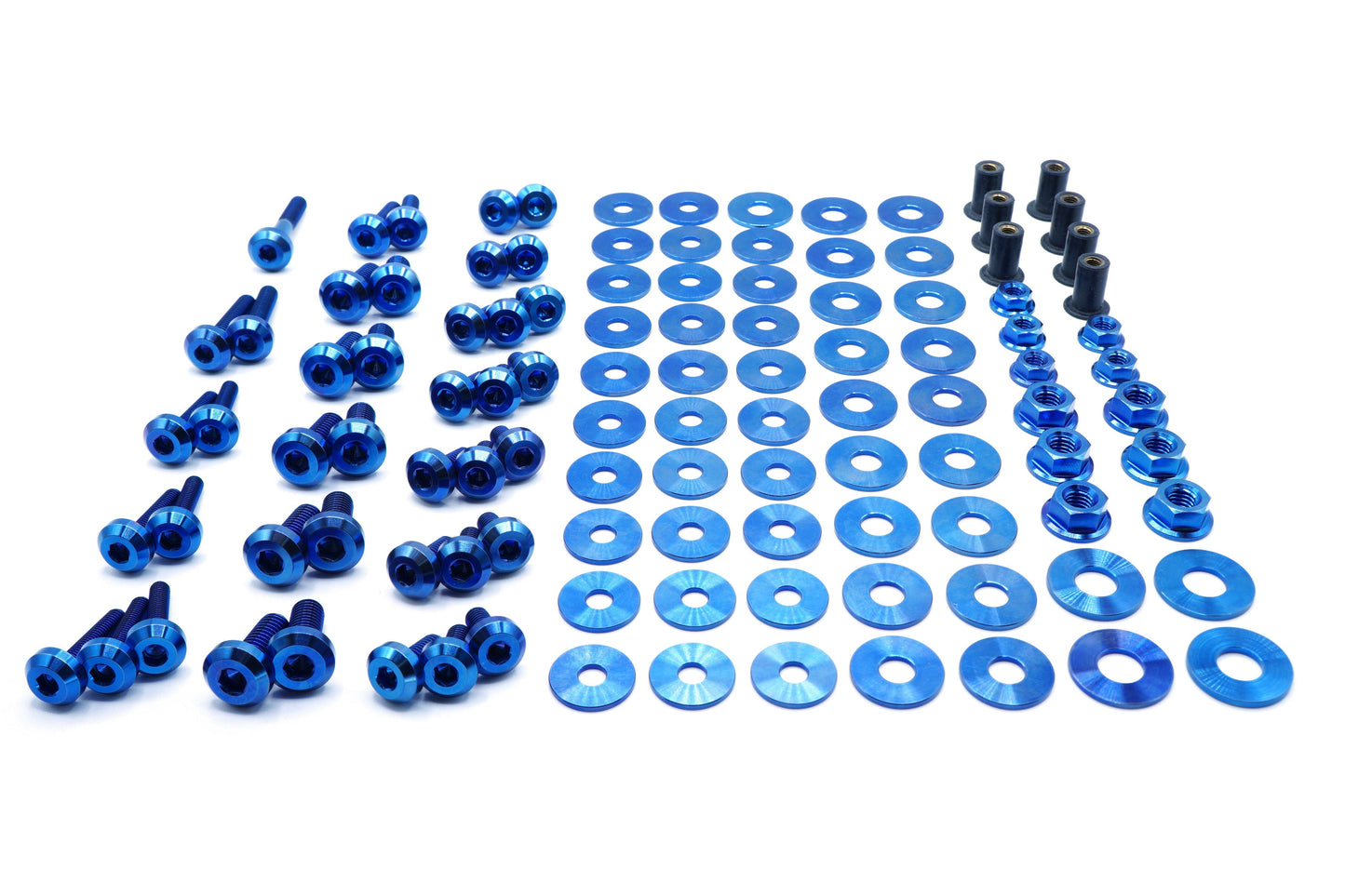 Stage 2 Titanium Hardware Engine Bay Kit - Dodge Charger (2015-2023) - Graveyard Performance