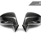AutoTecknic Replacement Dry Carbon Mirror Covers - Nissan R35 GT-R