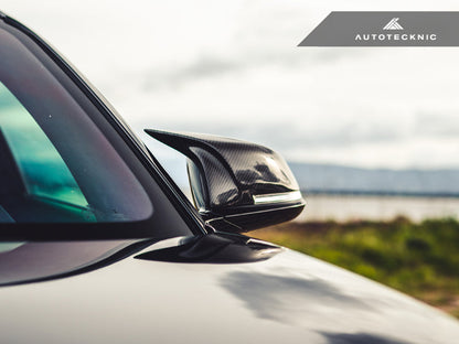 AutoTecknic Carbon Fiber M-Inspired Mirror Covers - F20 1-Series | F22 2-Series | F30 3-Series | F32/ F36 4-Series | F87 M2 - Graveyard Performance