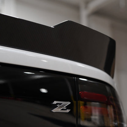 JDMuscle [23-25 Nissan Z] Carbon Fiber Duck Bill V1