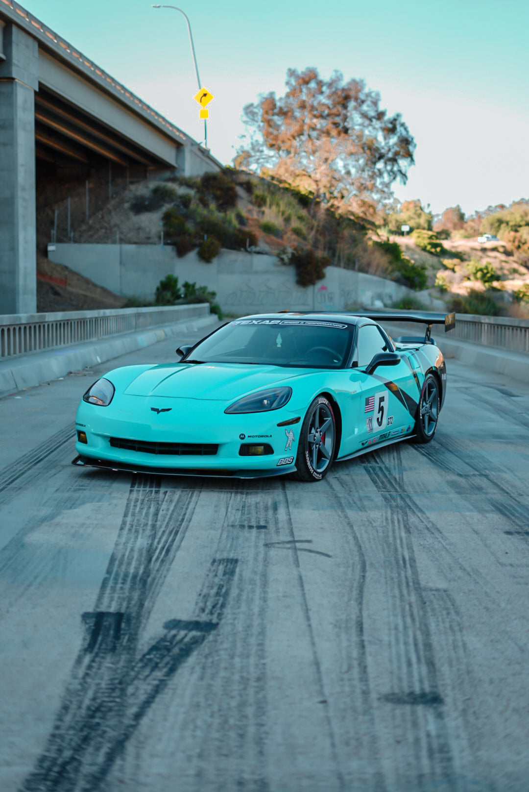 APR Performance Chevrolet Corvette C6 / C6 Z06 GTC500 Carbon Fiber Adjustable Wing