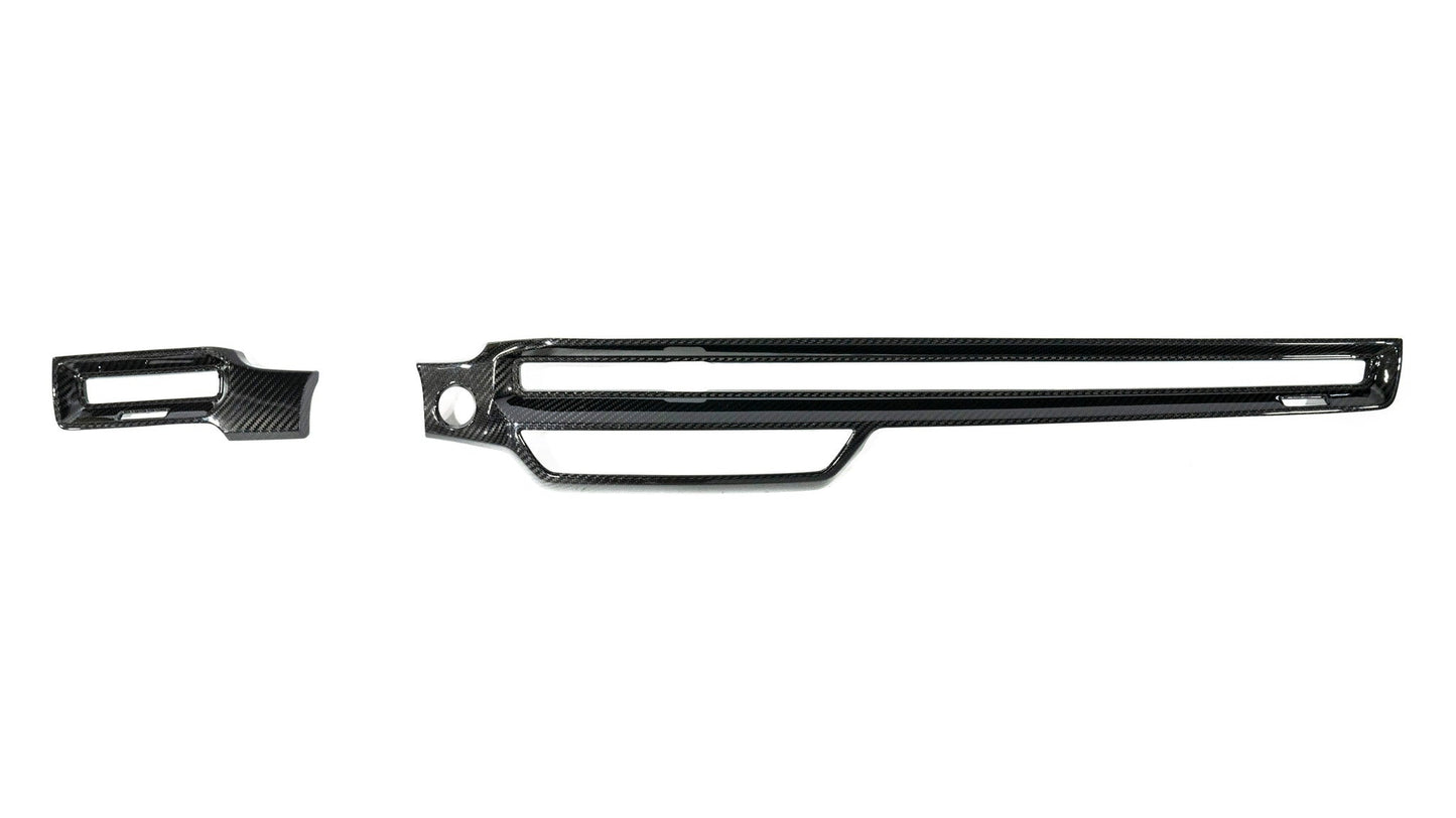 OLM LE Carbon Fiber Interior Dash Cover (2pc) - 2022+ FL Honda Civic  / FL5 Type R - Graveyard Performance