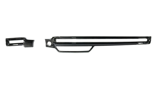 OLM LE Carbon Fiber Interior Dash Cover (2pc) - 2022+ FL Honda Civic  / FL5 Type R - Graveyard Performance