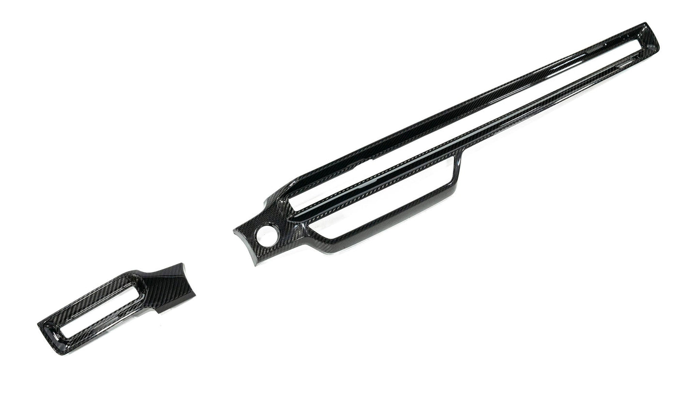 OLM LE Carbon Fiber Interior Dash Cover (2pc) - 2022+ FL Honda Civic  / FL5 Type R - Graveyard Performance