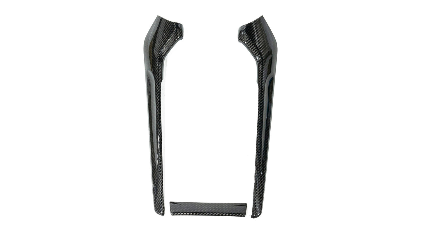 OLM LE Carbon Fiber Shift Panel Side Covers (3pc) - 2023+ Honda Civic FL5 Type R - Graveyard Performance