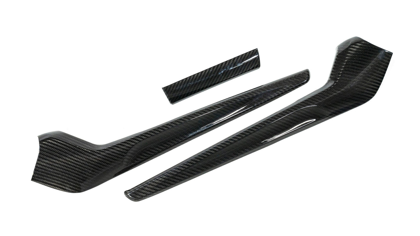 OLM LE Carbon Fiber Shift Panel Side Covers (3pc) - 2023+ Honda Civic FL5 Type R - Graveyard Performance