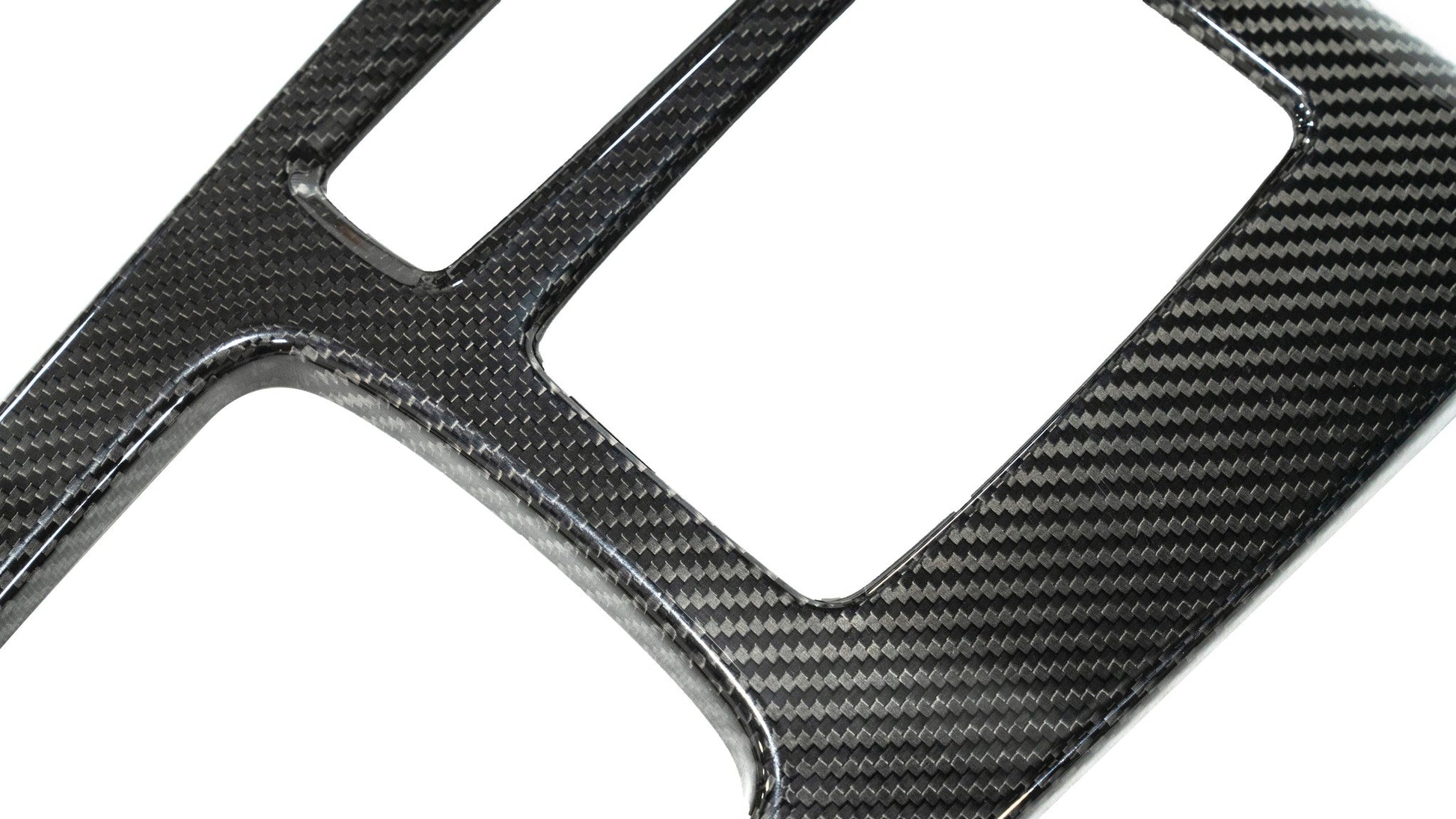 OLM LE Carbon Fiber Shift Panel Cover - 2023+ Honda Civic FL5 Type R - Graveyard Performance