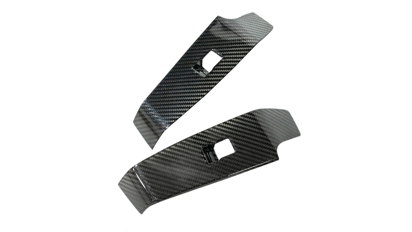 OLM LE Carbon Fiber Window Switch Panel Covers (Set of 4) - 2022+ FL Honda Civic / FL5 Type R - Graveyard Performance