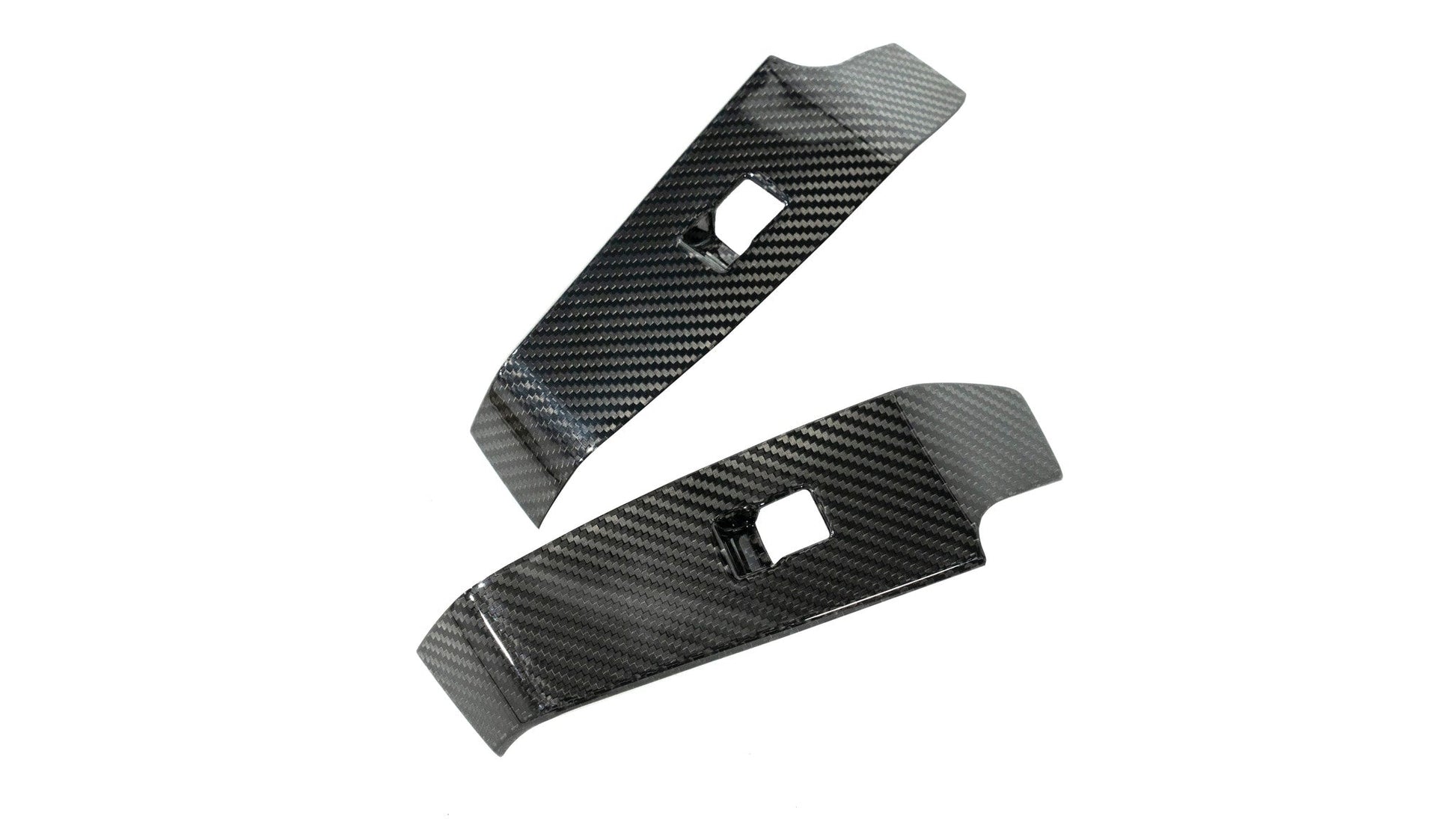 OLM LE Carbon Fiber Window Switch Panel Covers (Set of 4) - 2022+ FL Honda Civic / FL5 Type R - Graveyard Performance