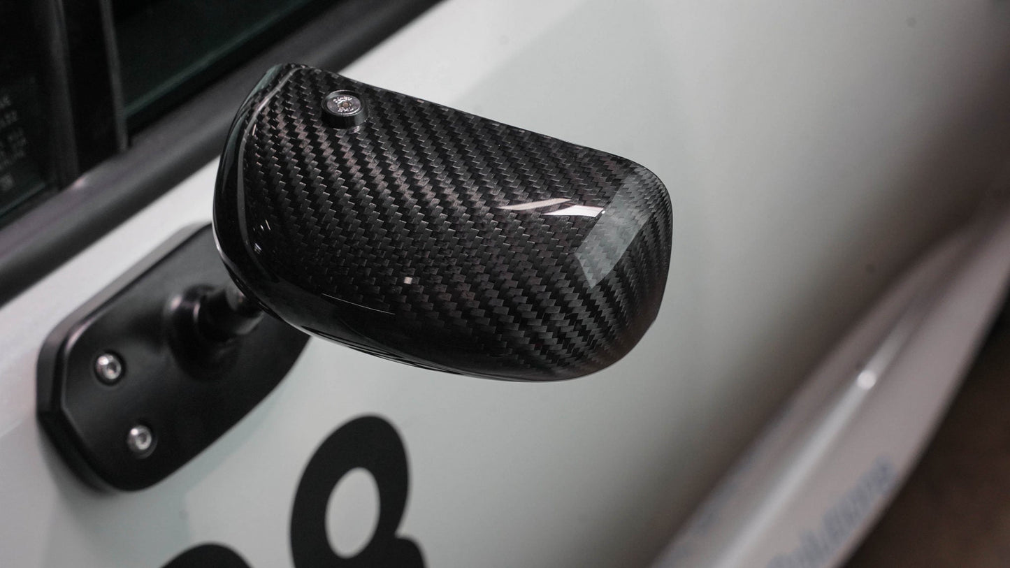 APR Performance Carbon Fiber Toyota GR86/ Subaru BRZ Formula GT3 Carbon Fiber Mirror/Black 2022+