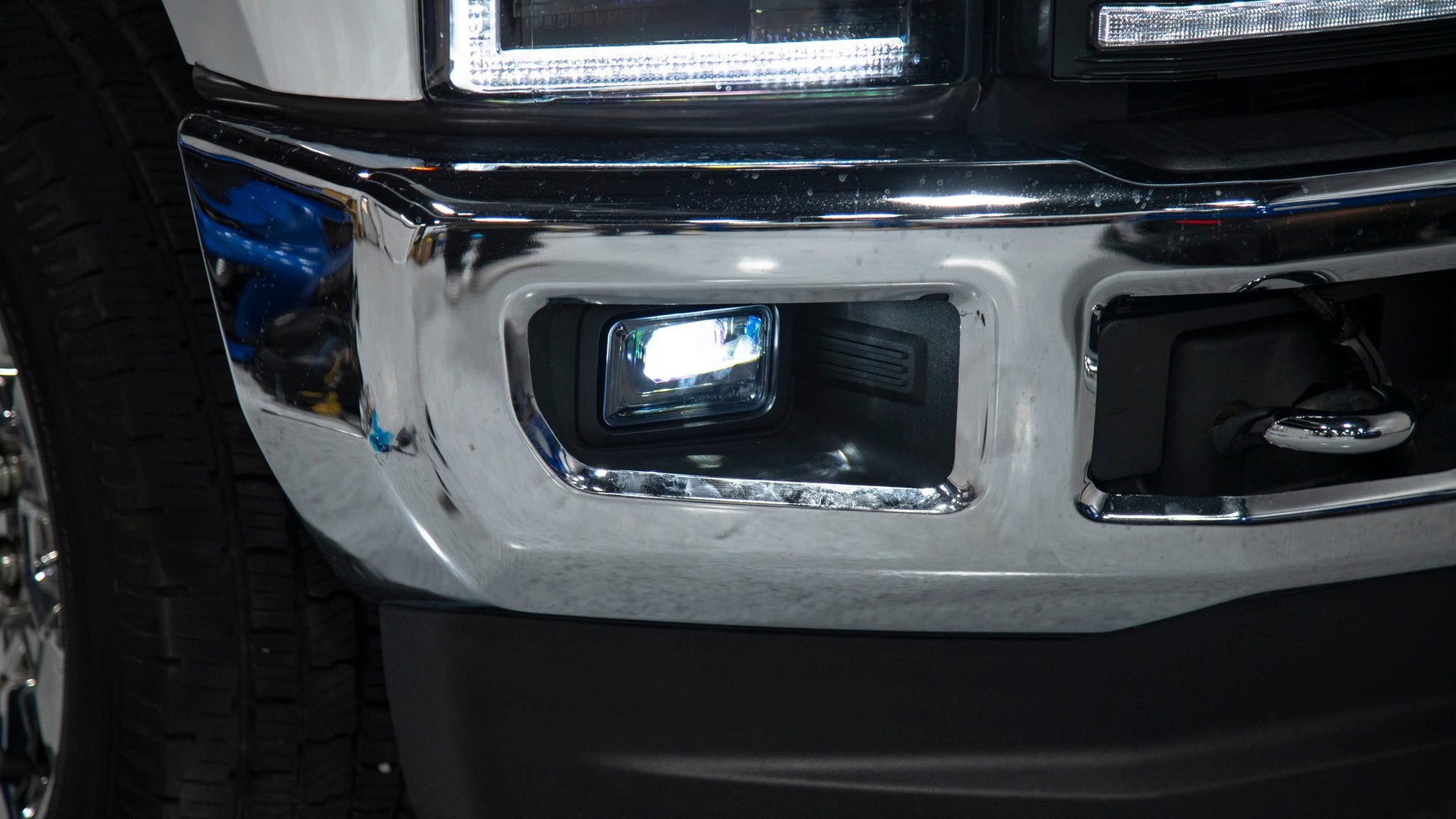 2015-2020 F150 / 2017-2022 F250 F350 LED Fog Lights w/Black Housing - OLM - Graveyard Performance