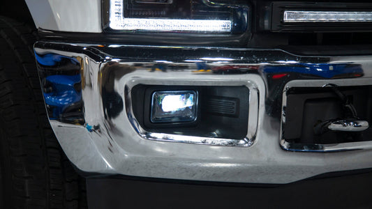 2015-2020 F150 / 2017-2022 F250 F350 LED Fog Lights w/Black Housing - OLM - Graveyard Performance