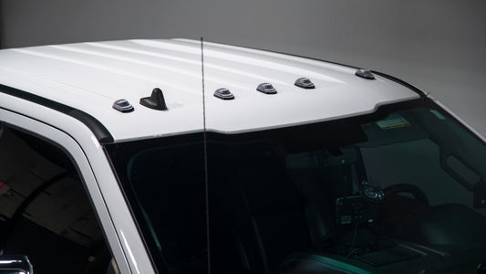 OLM Cab Light Replacement Set (Clear Lens/White Light) - 2017-2022 Ford Super Duty F250/F350 - Graveyard Performance
