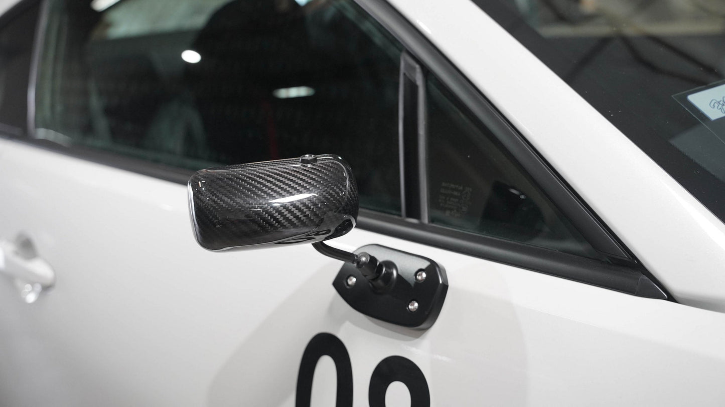 APR Performance Carbon Fiber Toyota GR86/ Subaru BRZ Formula GT3 Carbon Fiber Mirror/Black 2022+