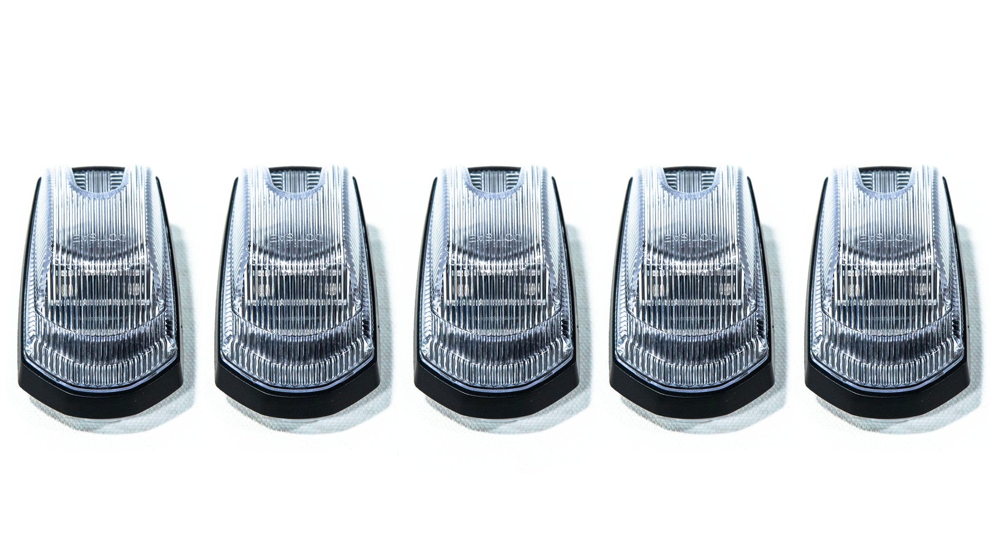 OLM Cab Light Replacement Set (Clear Lens/White Light) - 2017-2022 Ford Super Duty F250/F350 - Graveyard Performance