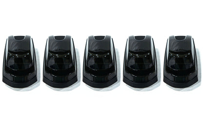 OLM Cab Light Replacement Set (Smoke Lens/Amber Light) - 2017-2022 Ford Super Duty F250/F350 - Graveyard Performance