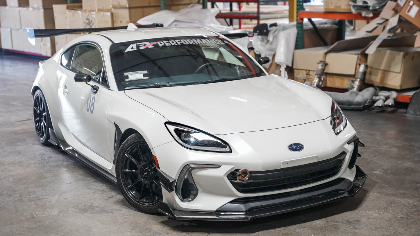 APR Performance Subaru BRZ Carbon Fiber Front Bumper Canard Set 2022+