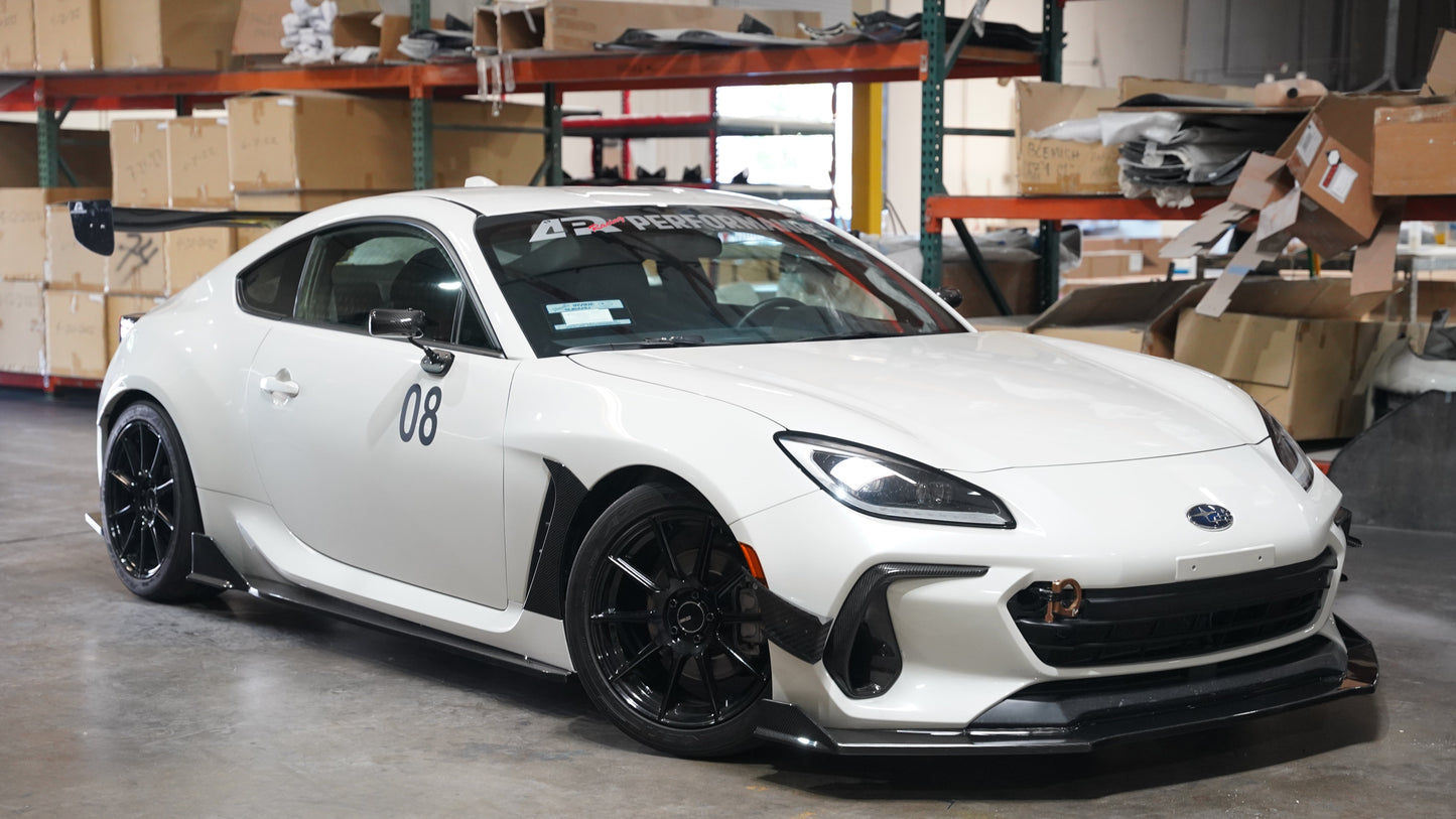 APR Performance Subaru BRZ Carbon Fiber Front Bumper Canard Set 2022+
