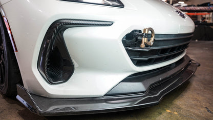 APR Performance Carbon Fiber Subaru BRZ Front Bumper Scoop 2022+