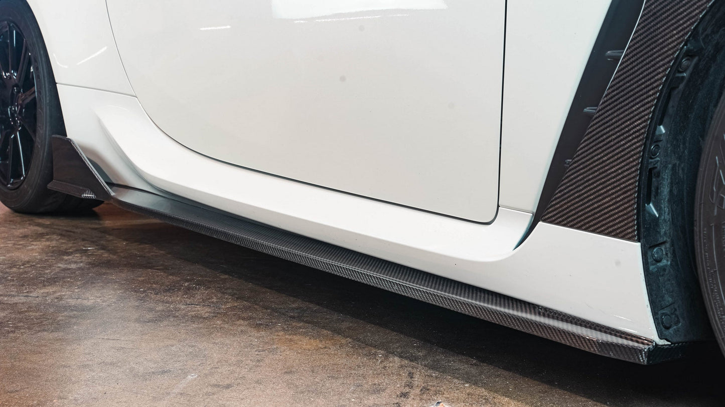APR Performance Carbon Fiber Toyota GR86/ Subaru BRZ Side Rocker Extensions 2022+