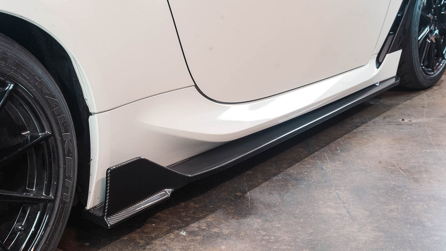 APR Performance Carbon Fiber Toyota GR86/ Subaru BRZ Side Rocker Extensions 2022+