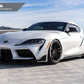 AutoTecknic Replacement Aero Glazing Black Mirror Covers - A90 Supra 2020-Up