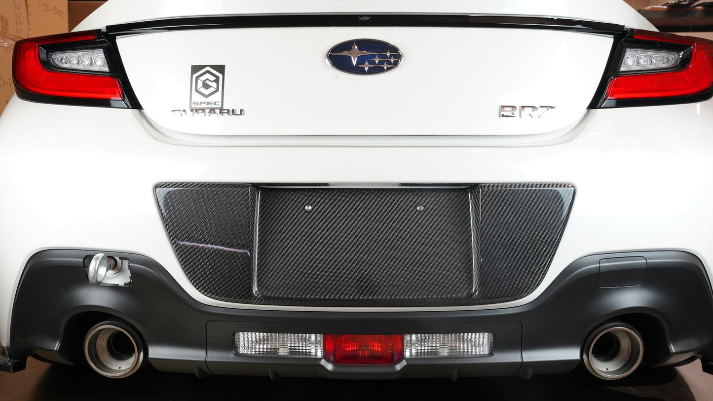 APR Performance Carbon Fiber Toyota GR86/ Subaru BRZ License Plate Frame 2022+