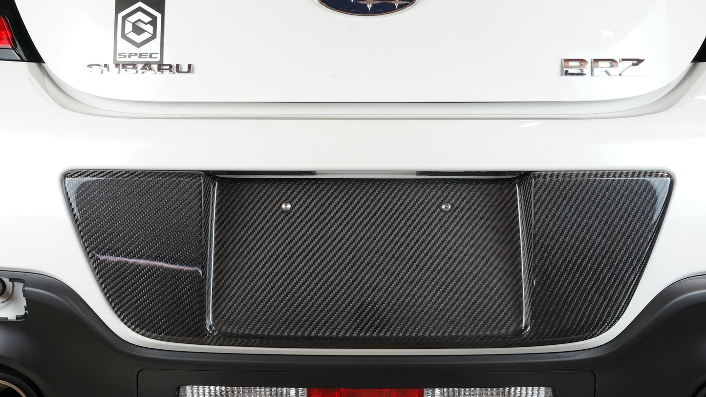 APR Performance Carbon Fiber Toyota GR86/ Subaru BRZ License Plate Frame 2022+