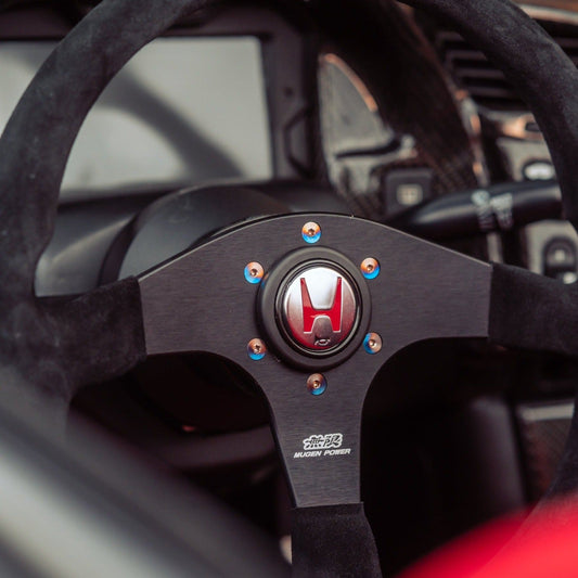 JDC Titanium Steering Wheel Bolts - Graveyard Performance