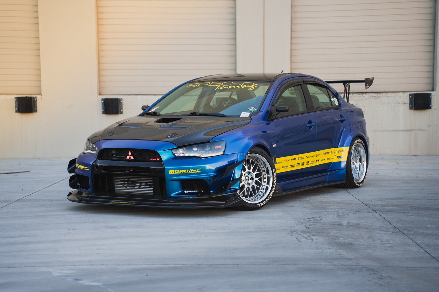 Lit Logos Evo X Grill Badge | 2007-2016 Evolution X - Graveyard Performance