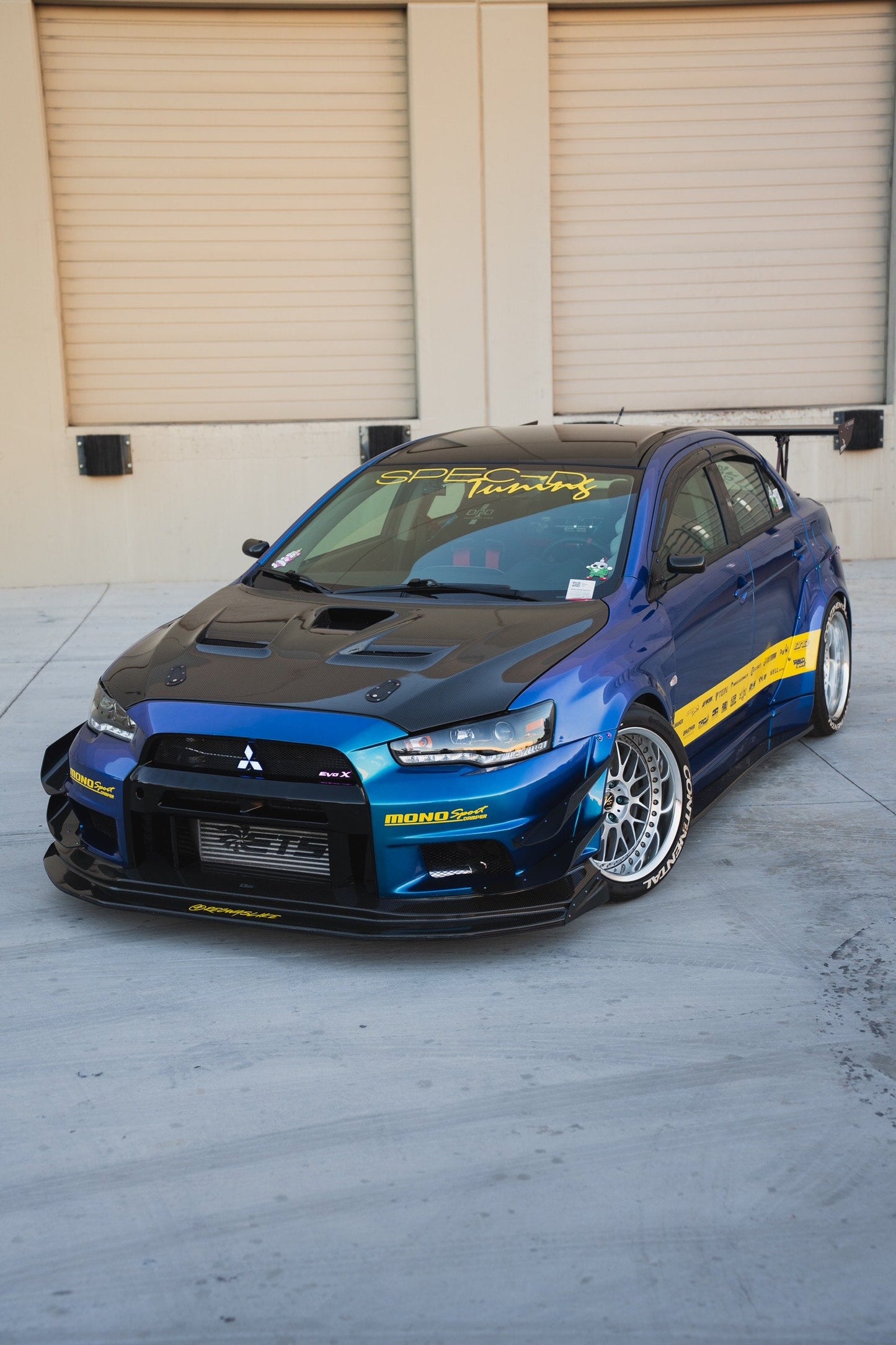 Lit Logos Evo X Grill Badge | 2007-2016 Evolution X - Graveyard Performance