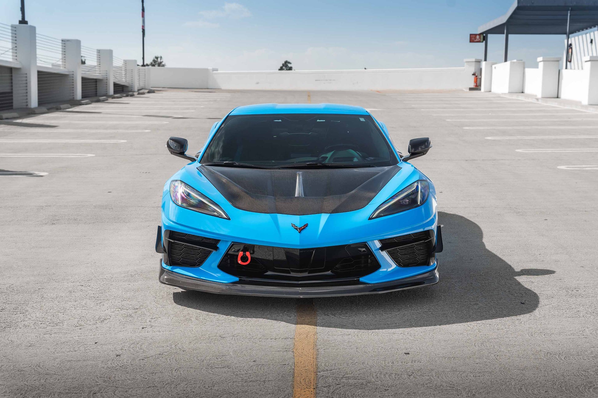 Street Hunter USA C8 Corvette Hood - Graveyard Performance