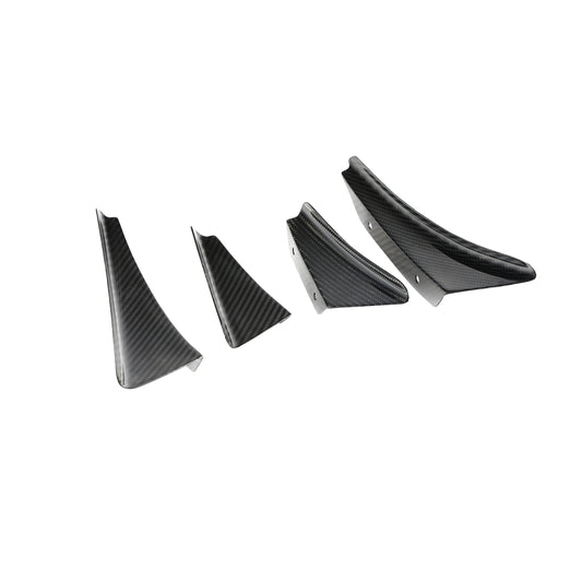 APR Performance Honda FL5 Civic Type R Carbon Fiber Front Bumper Canards 2023 - Current