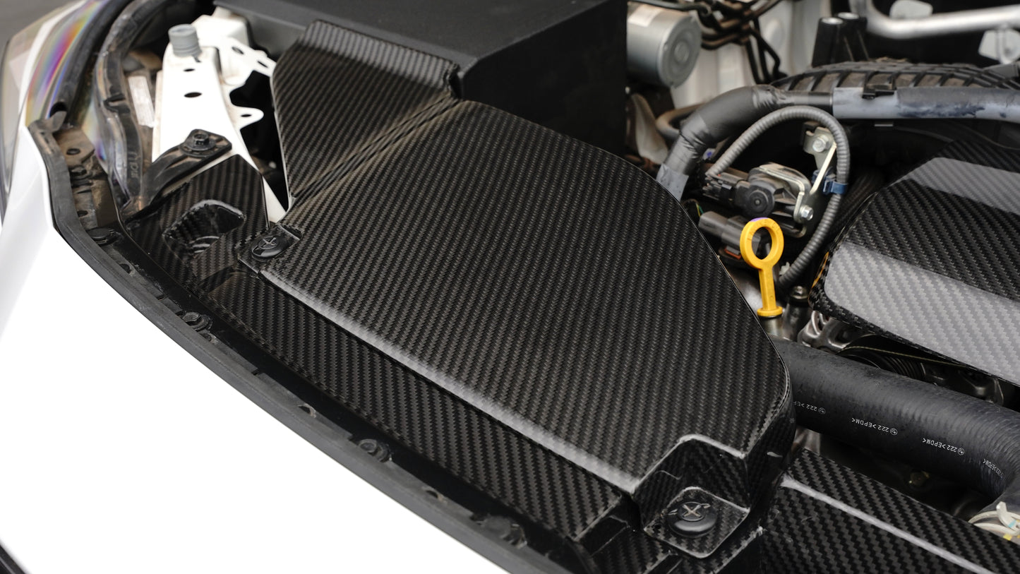 APR Performance Carbon Fiber Subaru WRX Radiator Cooling Plate and Intake Enhancement Kit 2022-UP
