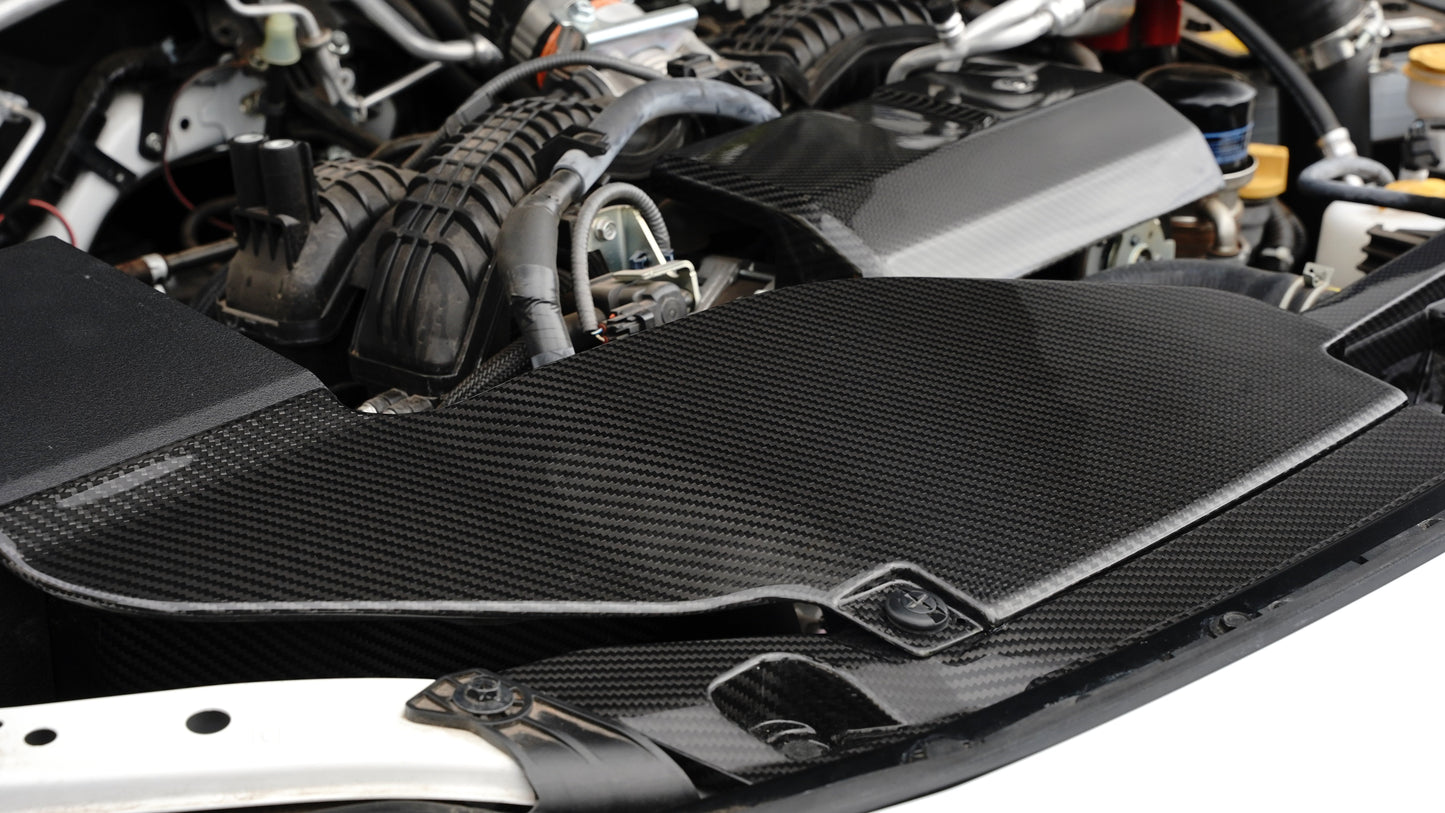 APR Performance Carbon Fiber Subaru WRX Radiator Cooling Plate and Intake Enhancement Kit 2022-UP
