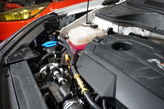 Damond Motorsports Hyundai Kona N Stage 1 Oil Catch Can Kit available at Damond Motorsports