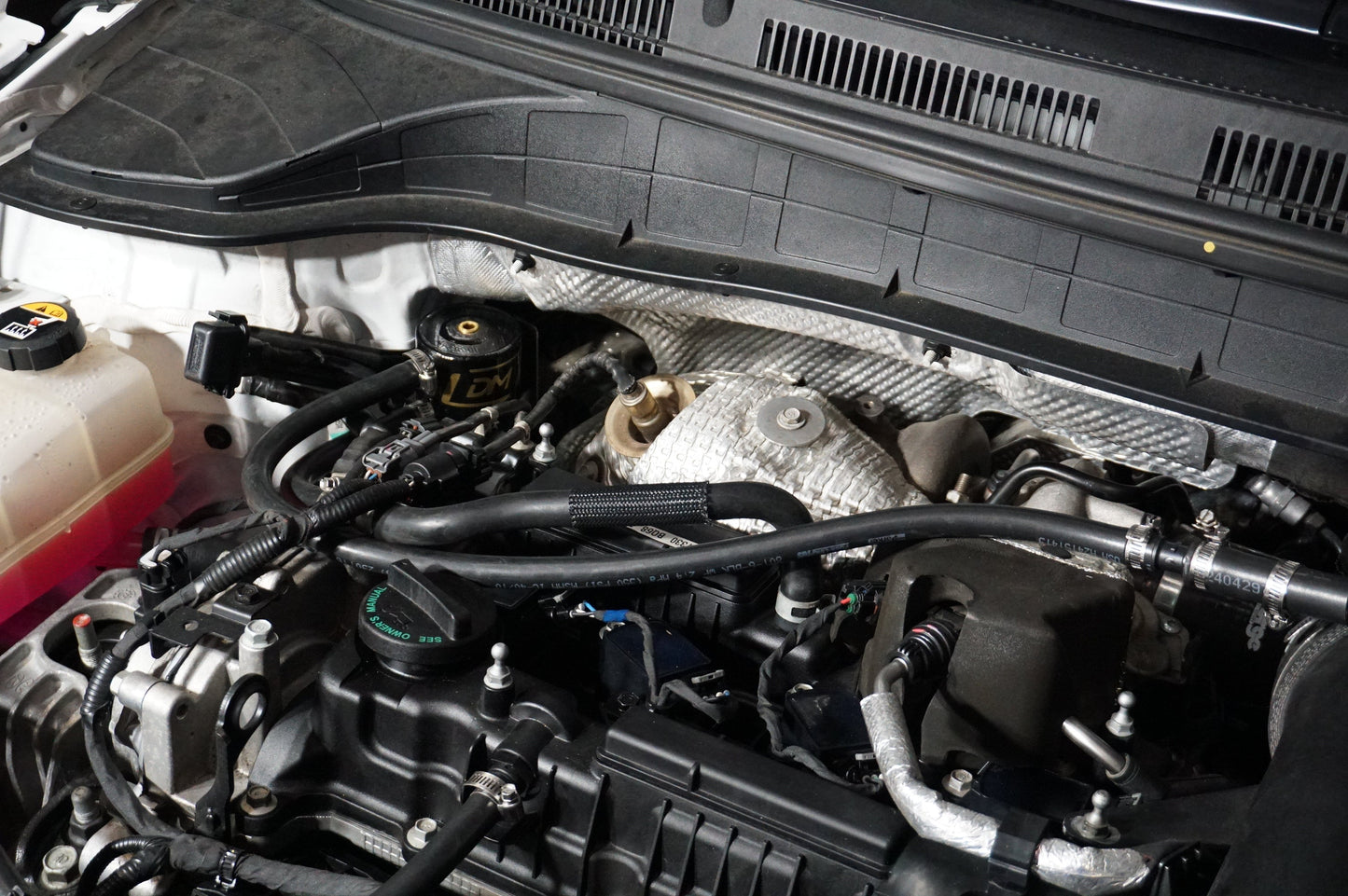 Damond Motorsports Hyundai Kona N Stage 2 Oil Catch Can Kit available at Damond Motorsports