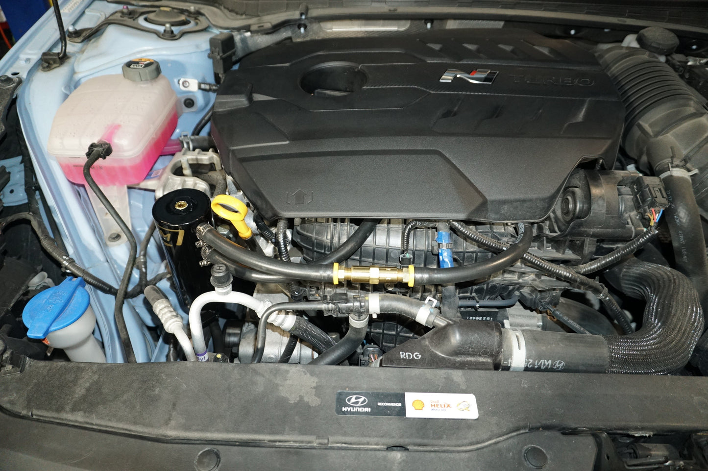 Damond Motorsports Hyundai Elantra N Stage 1 Oil Catch Can Kit