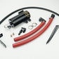Alfa Romeo Giulia 2.0L Oil Catch Can kit available at Damond Motorsports