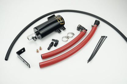 Damond Motorsports Alfa Romeo Giulia and Stelvio 2.0L Oil Catch Can kit