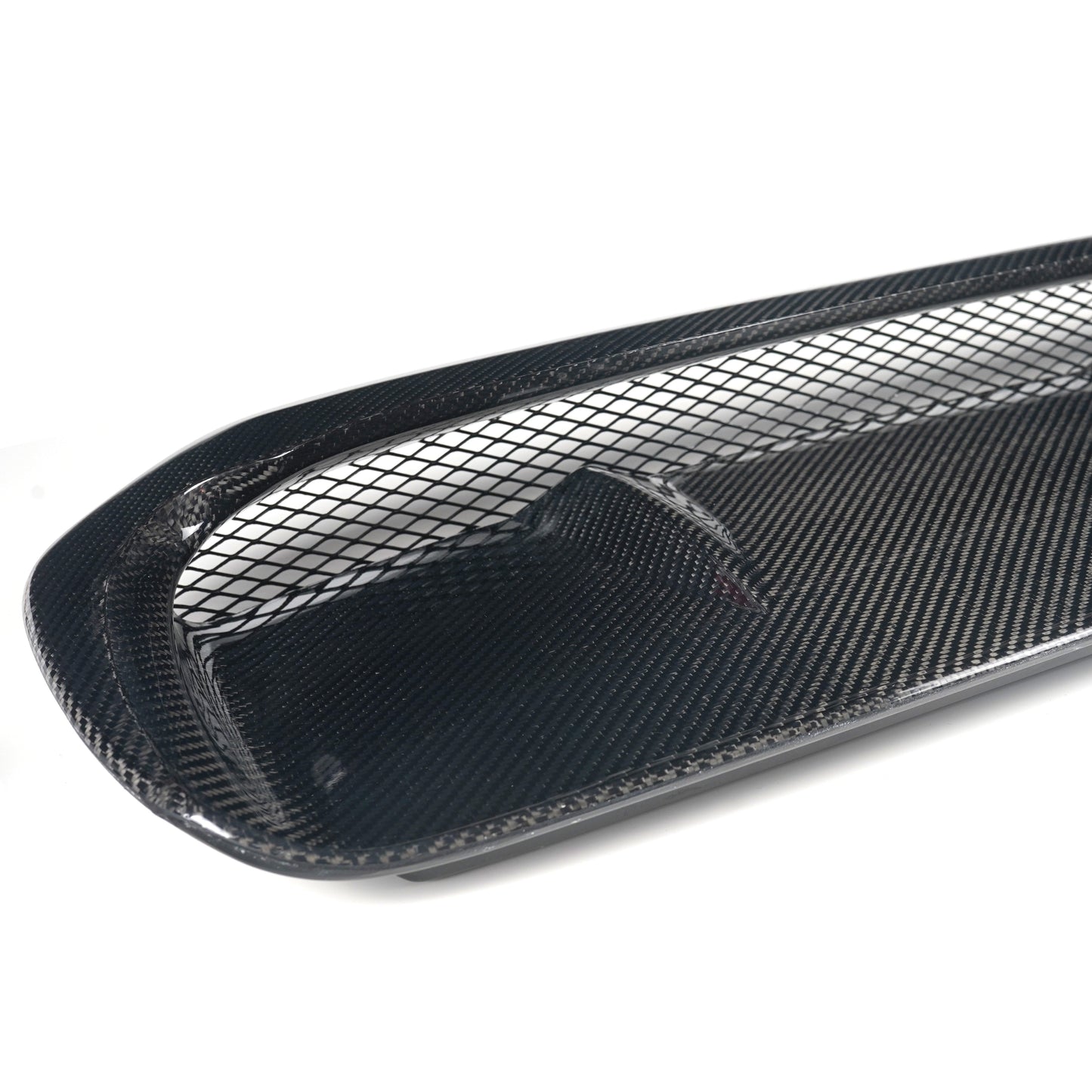 JDMuscle [15-21 WRX/STI] Carbon Fiber Hood Scoop V1