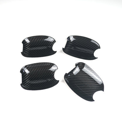 JDMuscle [15-21 WRX/STI] Tanso Carbon Fiber Door Bowl Trim Covers - Graveyard Performance