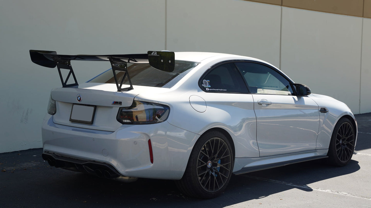 APR Performance BMW F87 M2 GTC300 Carbon Fiber Adjustable Wing 2016-2021