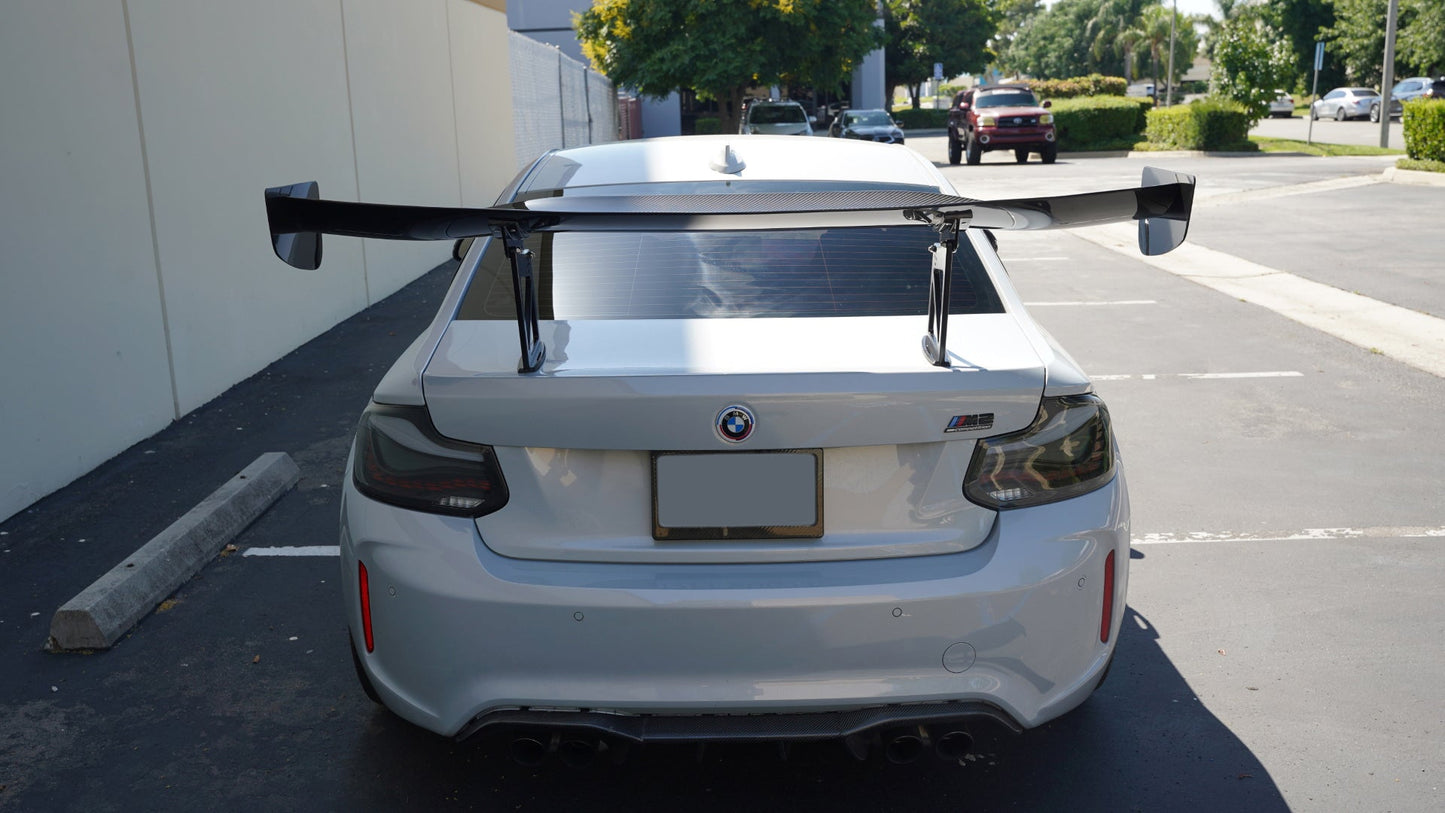 APR Performance BMW F87 M2 GTC300 Carbon Fiber Adjustable Wing 2016-2021