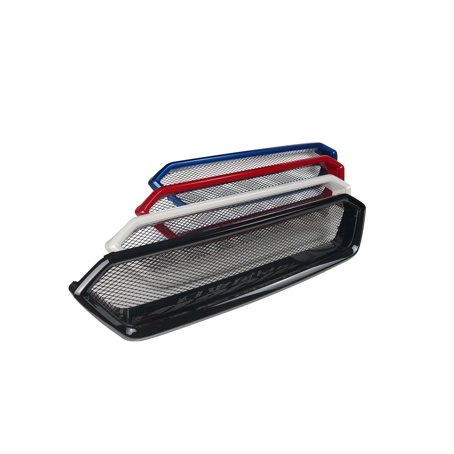 JDMuscle [18-21 WRX/STI] CS Style V2 Front Bumper Grille-Paint Matched/Gloss Black