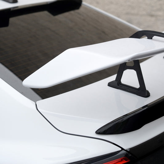 JDMuscle [22-25 WRX] STI Style Swan Neck Spoiler | Paint Matched / Carbon Fiber