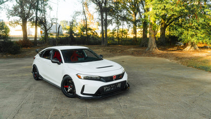 OLM Full Replacement Carbon Fiber Mirror Covers w/Turn Signal - 2022+ Honda Civic / Type R / 2023+ Acura Integra - Graveyard Performance